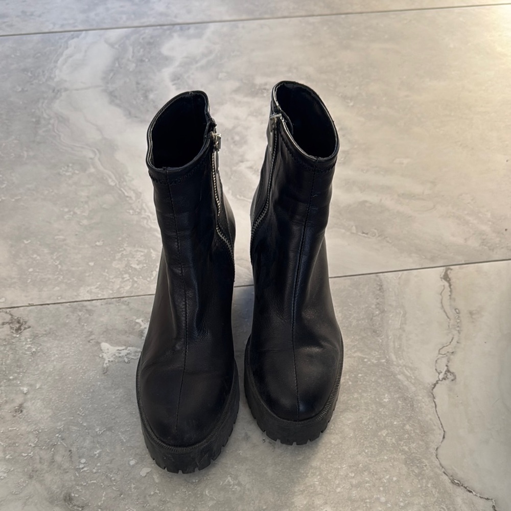 Zara Black Women's Ankle Boots